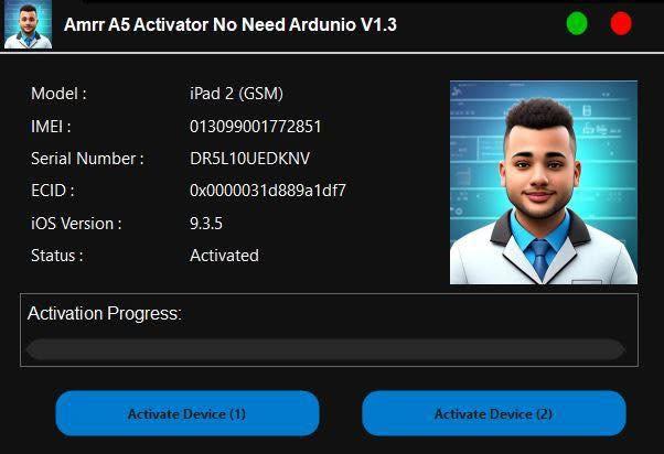 Amrr iCloud Tool A5 iOS 9.3.5 Bypass No Need Arduino [ iP 5G/5C/iPad 4 Not Supported ]