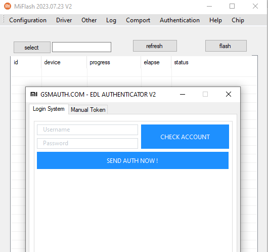 Gsm Auth tool {GsmAuth.com} | FRP, AUTH Flash | Credits Refill | Existing User Only