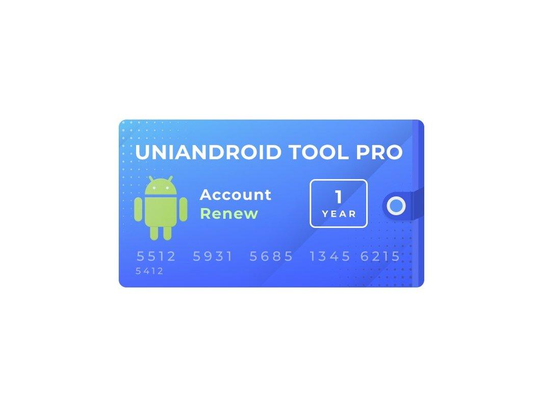 Uni-Android Tool UAT PRO - 1 Year (Renew)